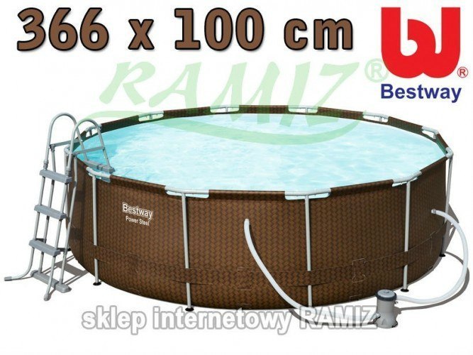 bestway rattan 366x100